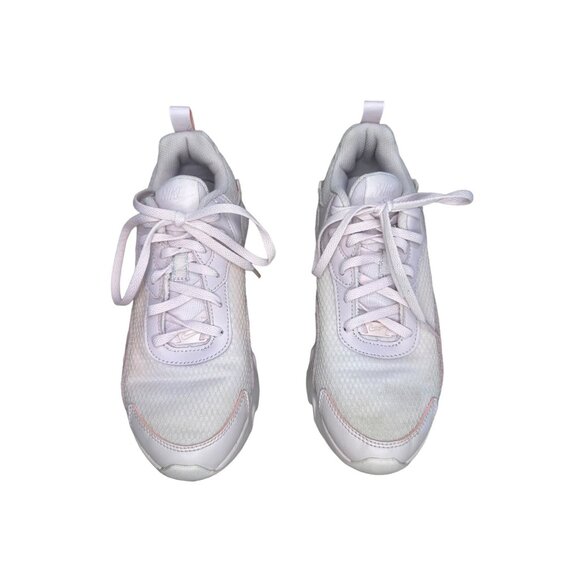 Nike RYZ 365 2 Shoes Womens 7 Suede Pink Chunky Lace Up Le Sneaker Mesh Sporty - Picture 4 of 16